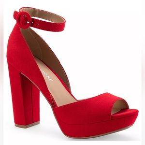 Reeta Block-Heel Platform Sandals